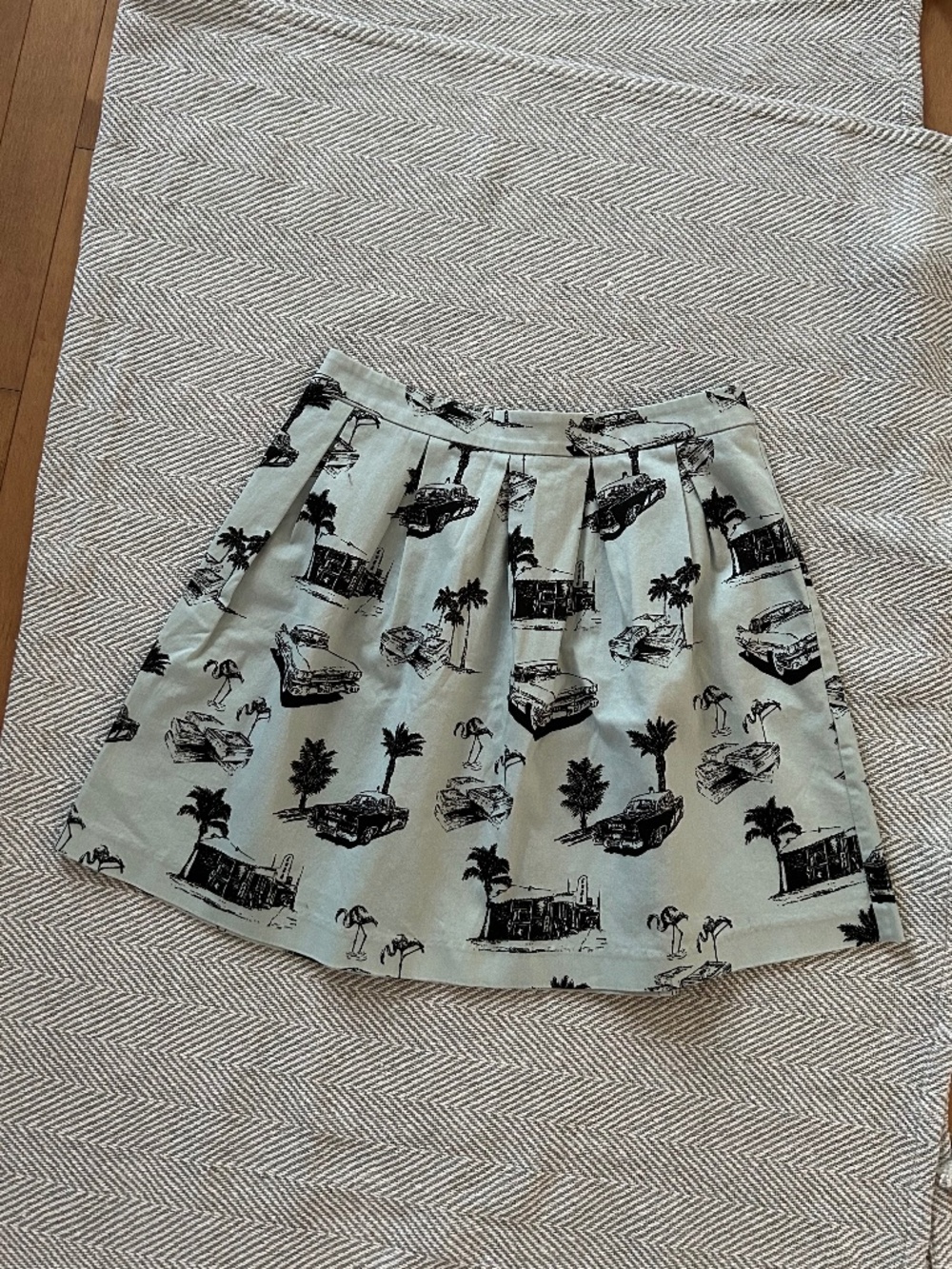 Twik ⎮Pleated Mini Skirt